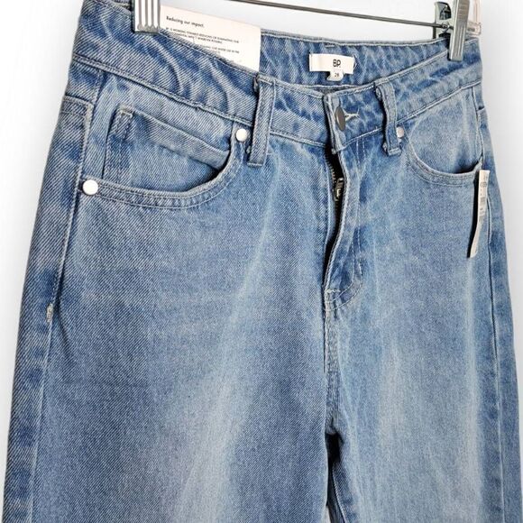 BP Light Wash Mom Jeans size 26 NWT - Picture 2 of 8